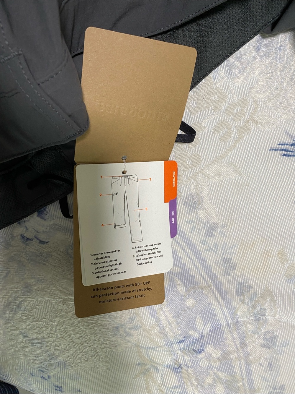 Patagonia Women’s Quandry Hiking pants - Picture 7 of 7